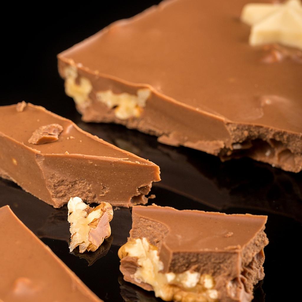 Torró amb nous 225g. Gluki