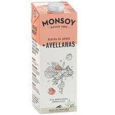Beguda arròs i avellanes 1l, Monsoy