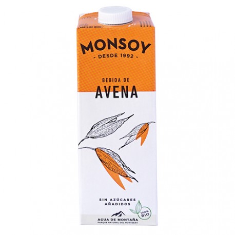 Beguda de civada BIO 1l, Monsoy