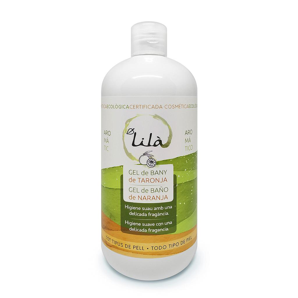 Gel de bany taronja 500ml,  Lilà