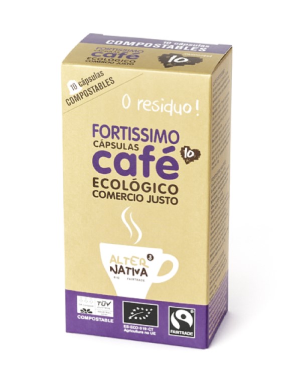 Càpsules de cafè Fortissimo 10u. Alternativa 3