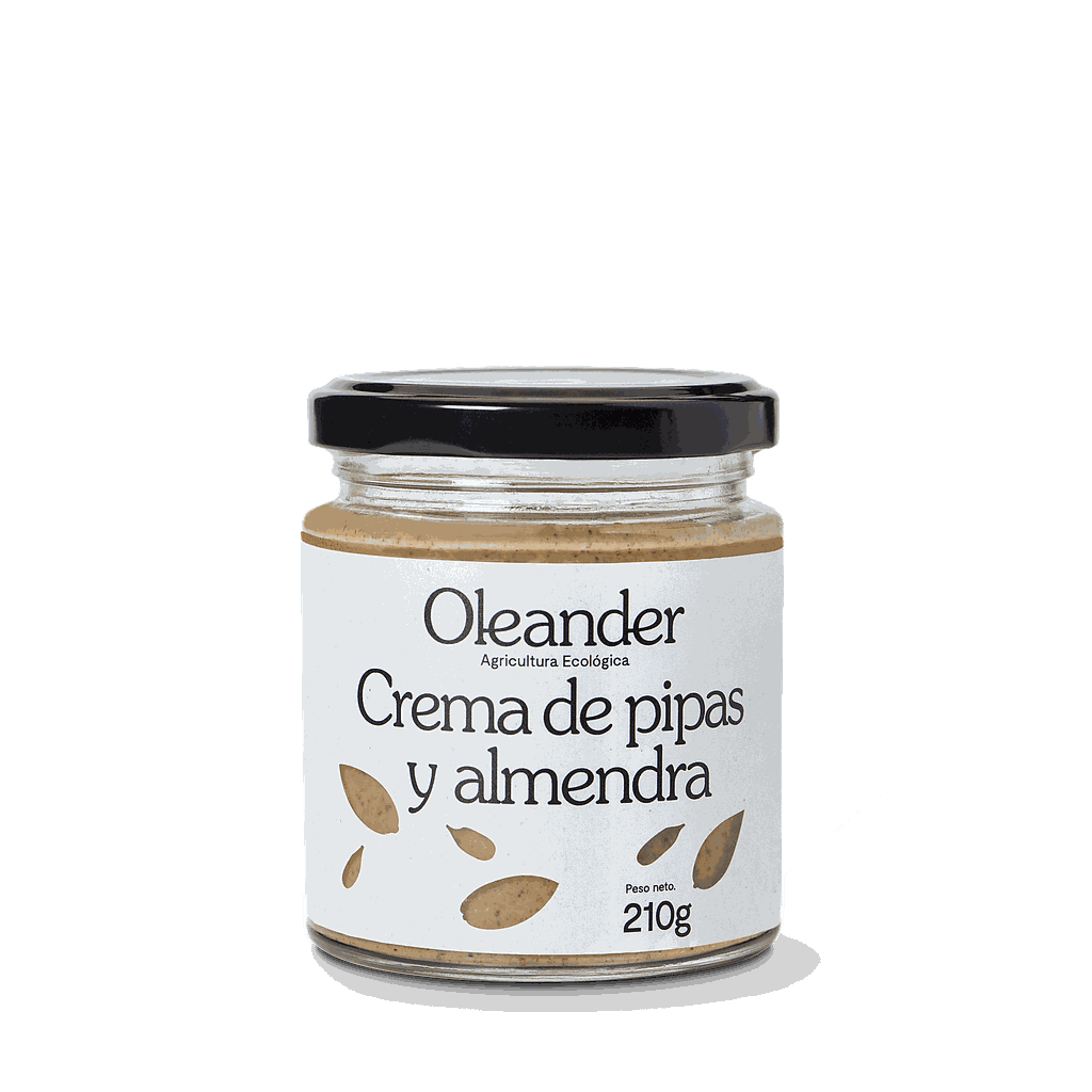 Crema de pipes i ametlla 210g, Oleander