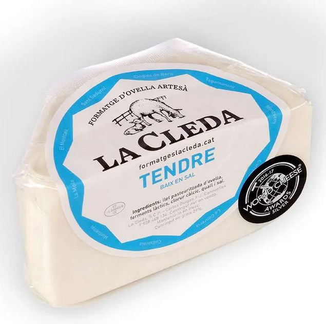 Formatge ovella tendre, La Cleda (Preu/Kg)