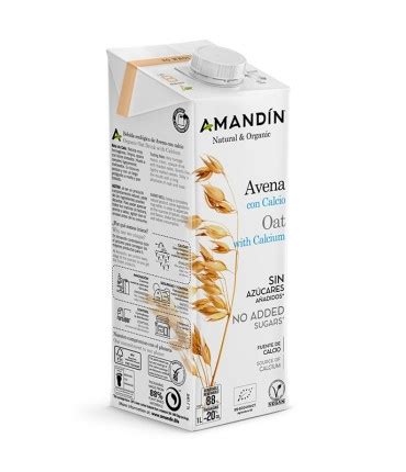 Beguda de civada i coco 1l Amandín