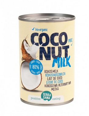 Llet de coco, 400 ml. Terrasana