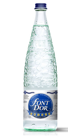 Aigua Fontdor 1l. (envàs retornable inclòs)