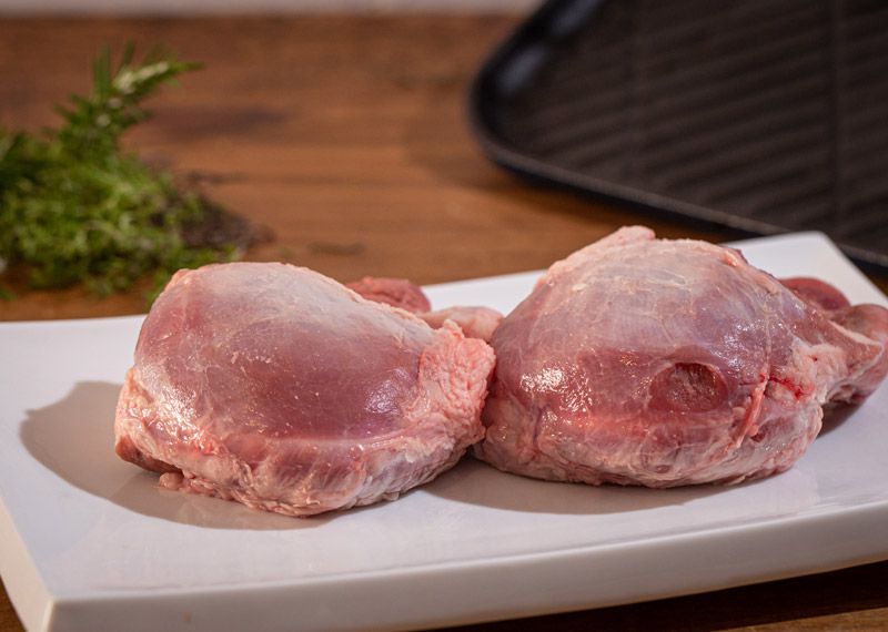 Galtes de porc amb os Ecoriera