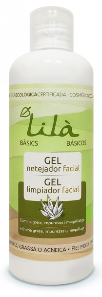 Gel netejador facial 250ml, Lilà