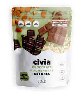 Granola xocolata i quinoa, Civia