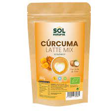Cúrcuma latte mix 200g, Sol Natural