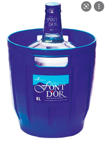 Aigua Fontdor garrafa  8l. (envàs retornable inclòs)