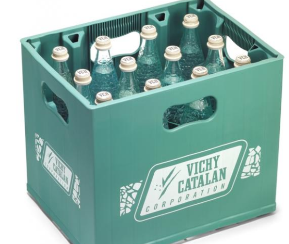 Caixa Plàstic Vichy 500 ml retornable