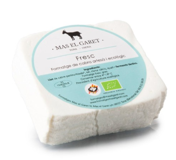 Formatge fresc cabra 250g. Mas el Garet