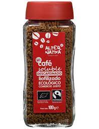 Cafè soluble descafeinat, 100g. Alternativa 3