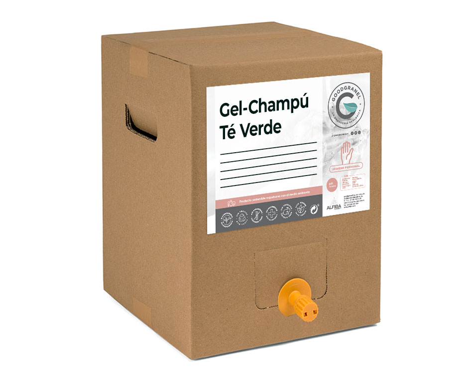 Xampú de te verd (normal/greix) Goodgranel