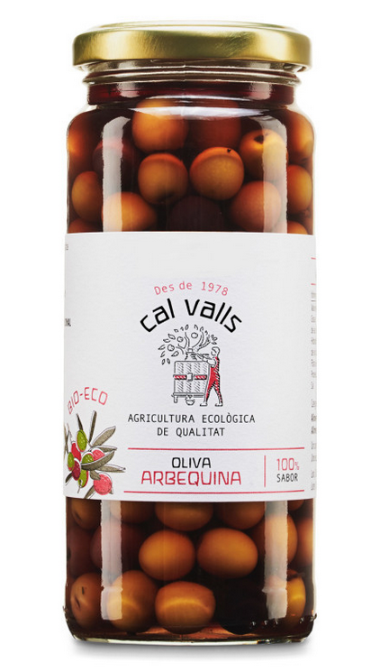 Oliva arbequina 350g, Cal Valls