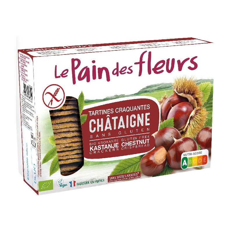 Crackers de castanya 300g, Le Pain des Fleurs