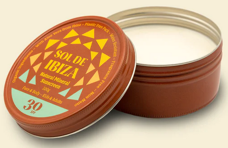 Protector solar 30SPF llauna 100g, Sol de Ibiza