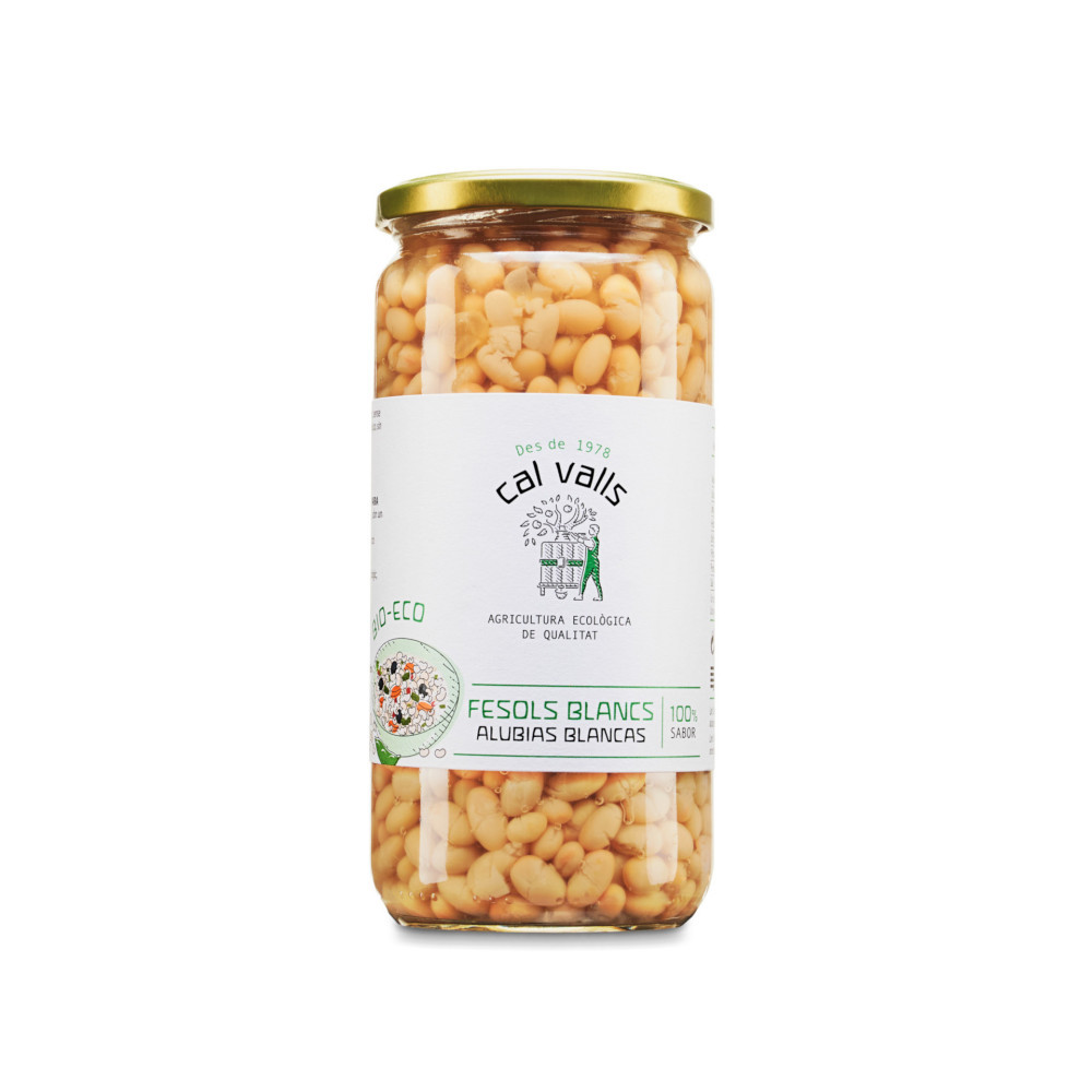 Fesols blancs cuits 700g, Cal Valls