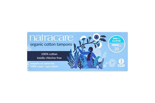 Tampons súper s/aplicador 10u, Natracare