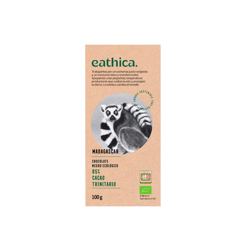 Xocolata Madagascar 85%, Eathica