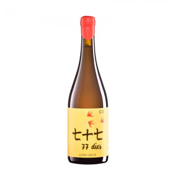Vi blanc 77 dies, 75cl. Arrufí