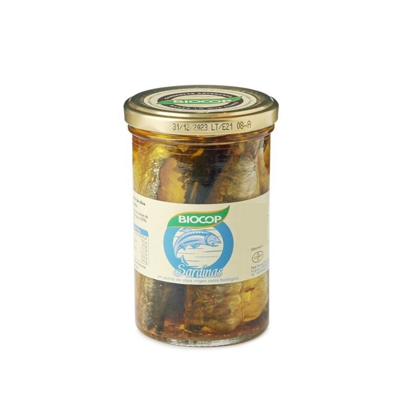 Sardines 195g, Biocop