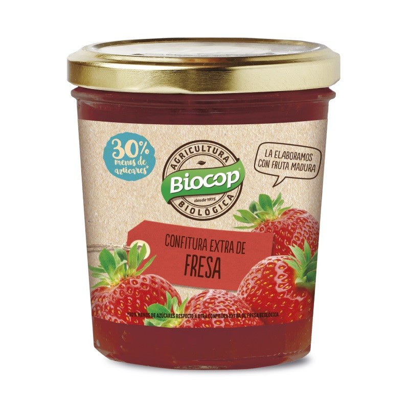 Melmelada de maduixa 320g, Biocop