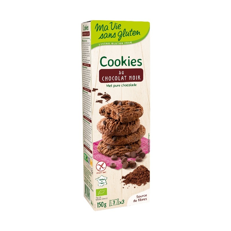 Galetes de xocolata negra S/G 150g, Ma Vie