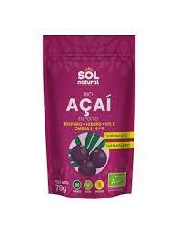 Açaí en pols BIO 70g, Sol Natural