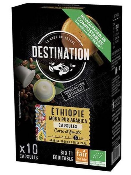 Càpsules Ethiopie moka 10u. Destination