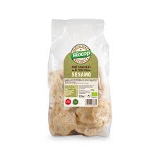 Mini crackers blat i sèsam, 250g Biocop