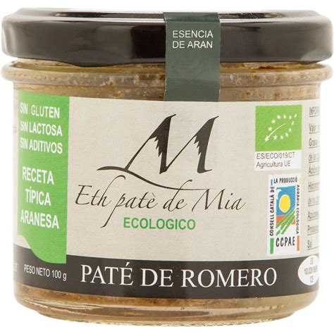 Paté porc romaní 100g, Eth Mia