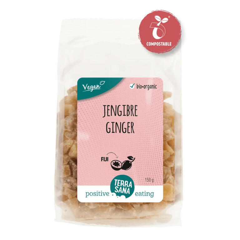 Gingebre confitat, 150g. Terrasana