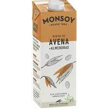 Beguda de civada amb ametlles 1l, Monsoy
