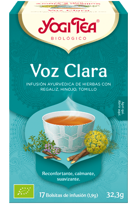 Veu clara 17 bossetes, Yogi Tea
