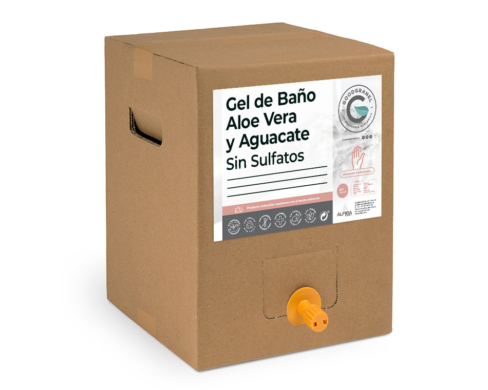 Gel de bany Aloe Vera i Alvocat, GoodGranel