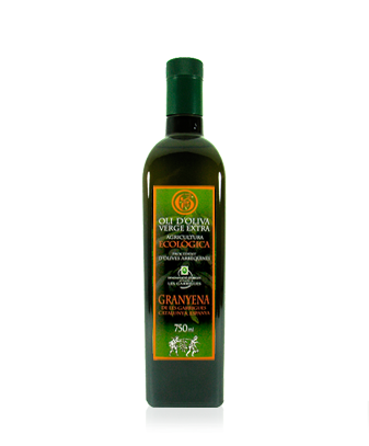 Oli d'oliva verge extra eco 750ml, Granyena
