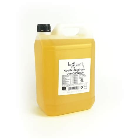 Oli de gira-sol desodoritzat 5l La Grana