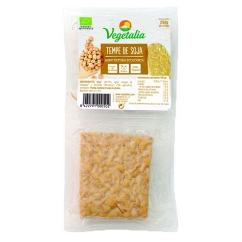 Tempe de soja, 2*125g. Vegetalia