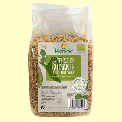 Proteina de pèsol texturitzada, 250g Vegetalia