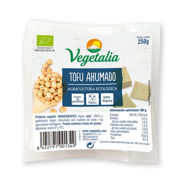 Tofu fumat, 250g. Vegetalia