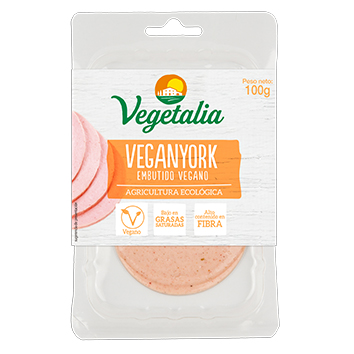 Veganyork embotit vegetal 100g, Vegetalia