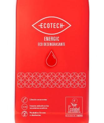 Energic desgreixant cuina/roba Ecotech (Preu/Kg)