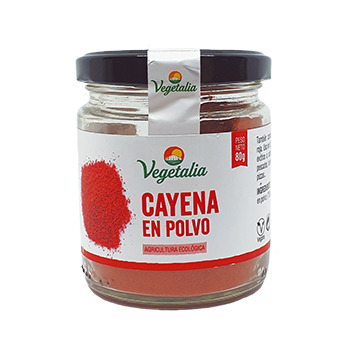 Caiena en pols 80g, Vegetalia
