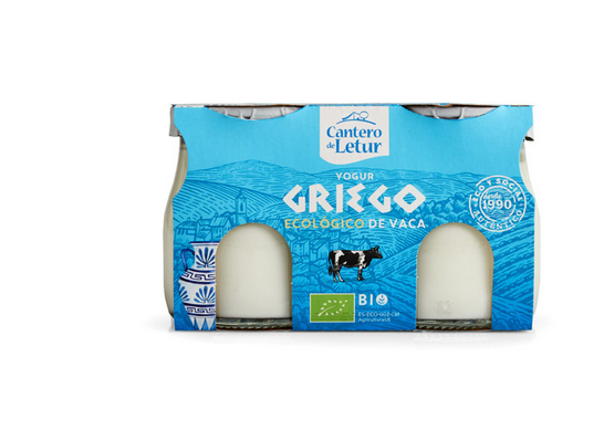 Iogurt grec de vaca 2*125g, Cantero de Letur