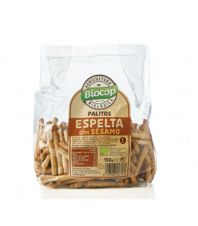 Promoció -15% Bastonets espelta amb sèsam, 150g Biocop