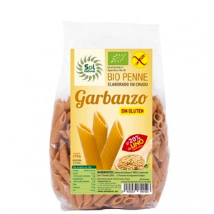 Macarrons de cigrons S/G 250g, Sol Natural