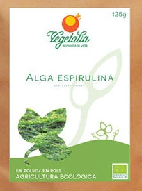 Espirulina en pols 125g, Vegetalia