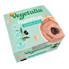 Hummus cigrons olivada 220g, Vegetalia